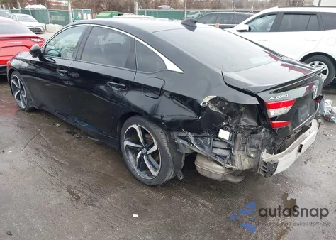 2018 Honda Accord Sport 2.0T z USA, uszkodzony, nr VIN 1HGCV2F35JA049087